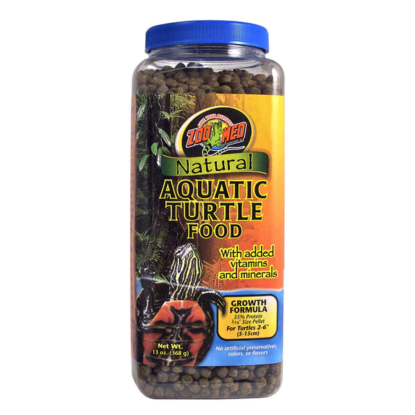 Zoo Med Aquatic Turtle Food, front of package
