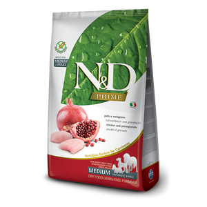Farmina N&D Prime Chicken & Pomegranate Medium & Maxi Adult Dry Dog Food