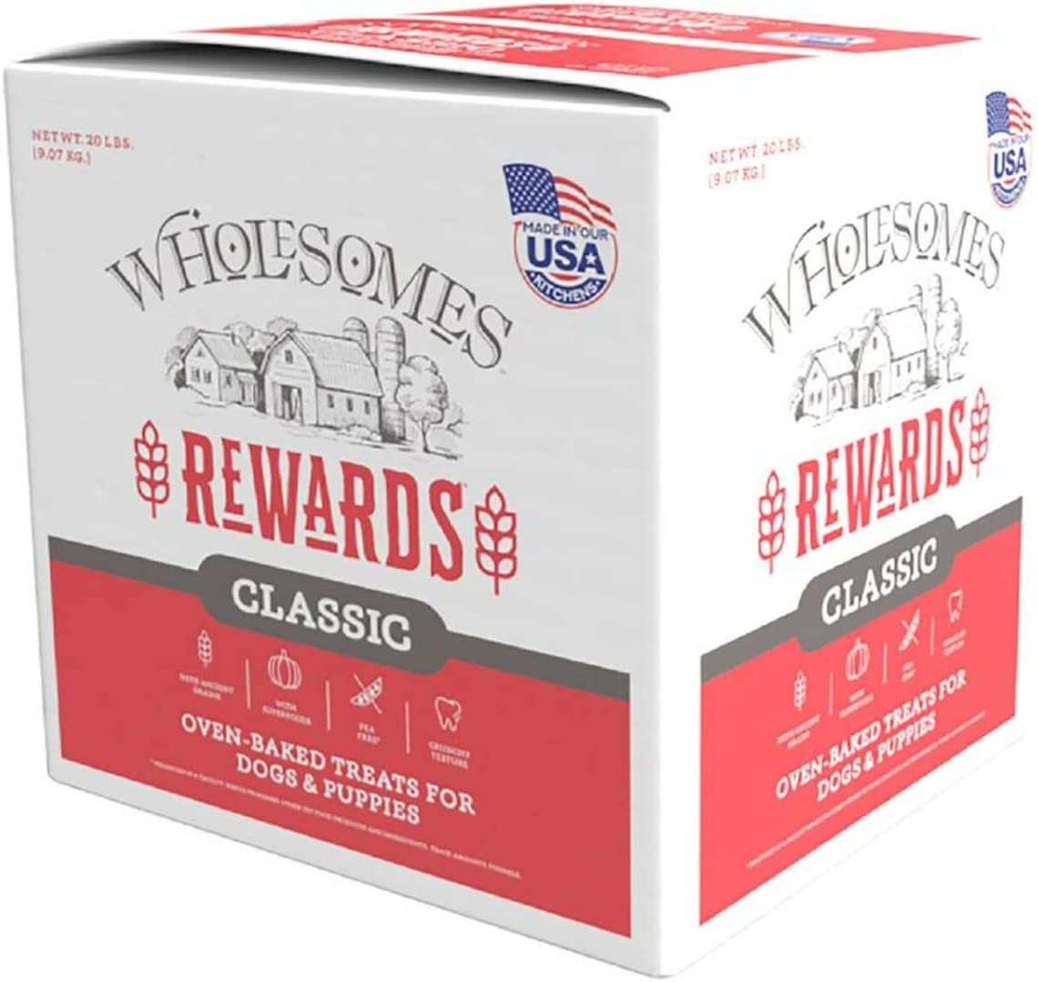 wholesome rewards classic biscuits 20 lb box