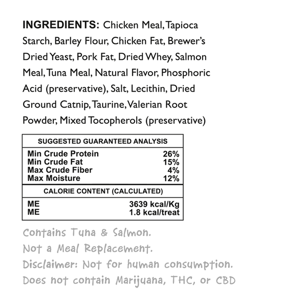 Meowijuana Crunchie Munchie Chicken Cat Treats