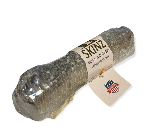 Skinz Cod Wrapped 100% Collagen Roll Dog Chew