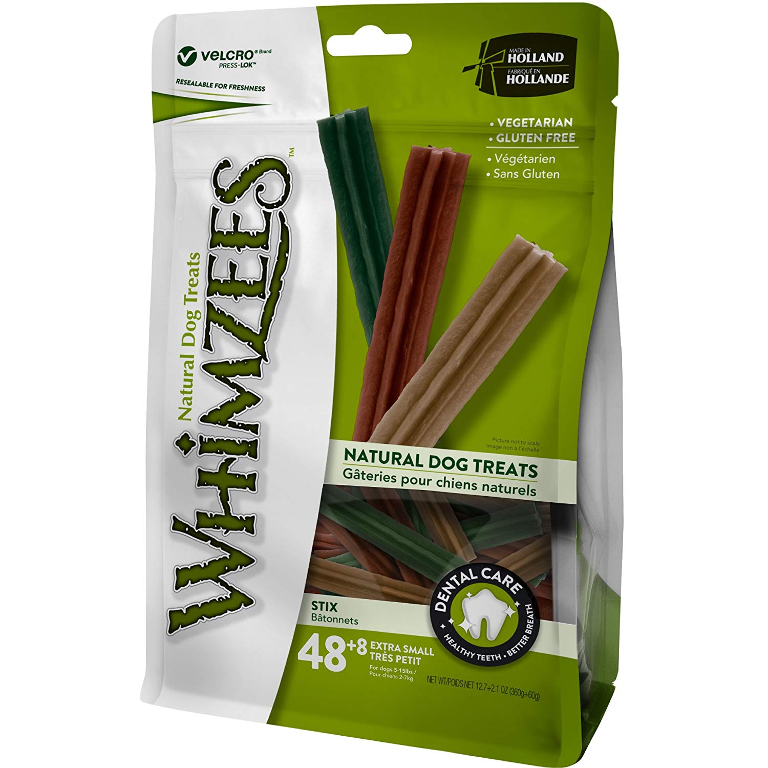 Whimzees Stix 14.8 oz. Value Pack - X-Small (for dogs 5-15 lbs.)