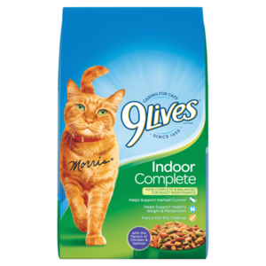 9 Lives Indoor Complete Dry Cat Food