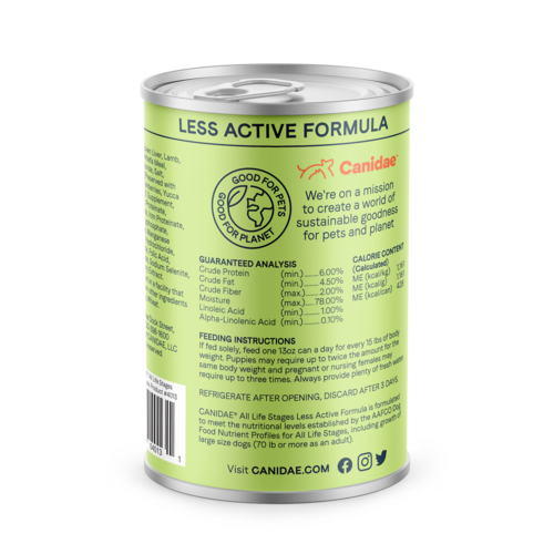 CANIDAE® All Life Stages Less Active Formula Chicken, Lamb Fish Dog We
