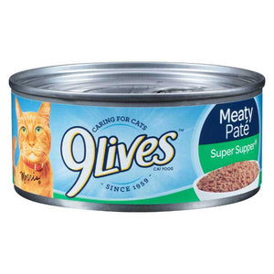 9 Lives Meaty Pate Super Supper Wet Cat Food