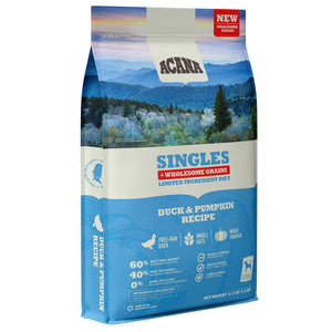 Acana Singles Duck & Pumpkin + Wholesome Grains Dry Dog Food