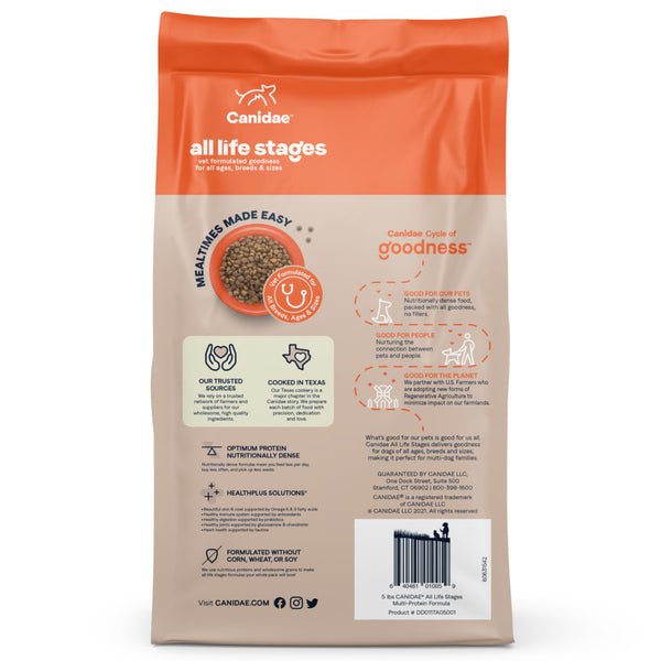 Canidae All Life Stages - Chicken, Turkey, Lamb & Fish, Dry Dog Food