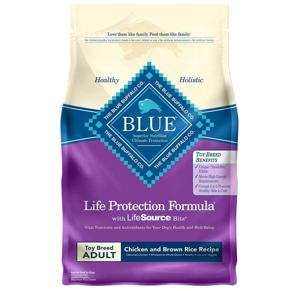 Blue Buffalo Life Protection Chicken & Brown Rice Recipe Adult Toy Breed Dry Dog Food