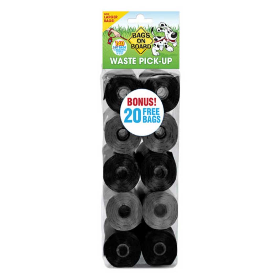 Bags on Board Refill Rolls Neutral Black and Gray 140 ct.