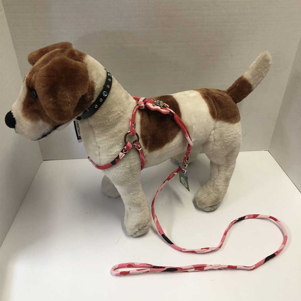 Pink harness online for small dogs