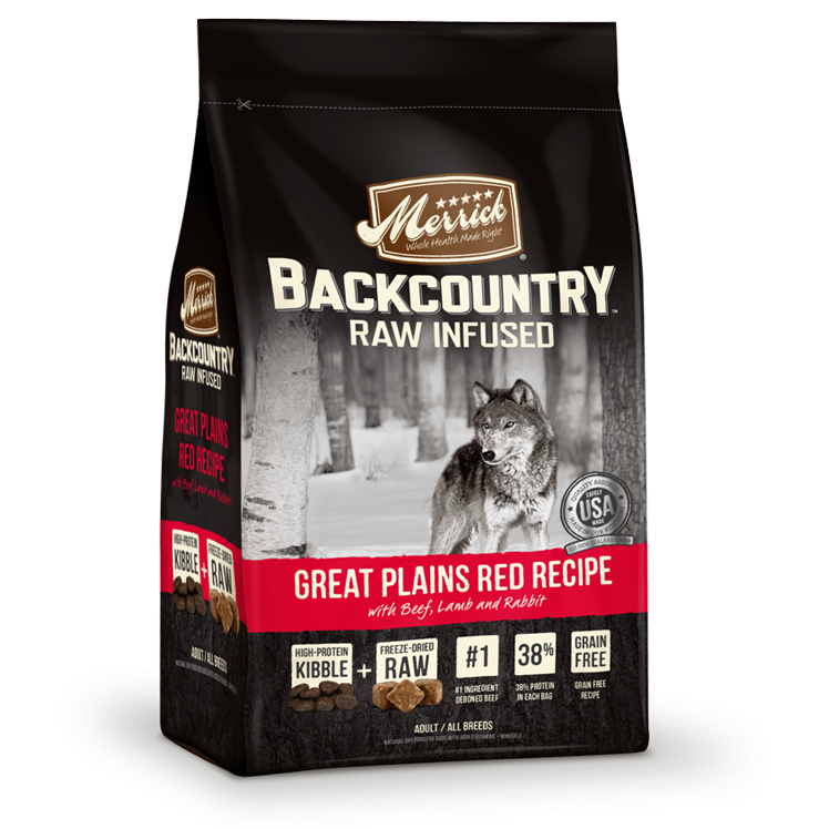 Merrick Backcountry Great Plains Red Meat Recipe Dry Dog Food
