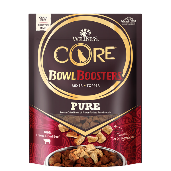 Wellness Core Bowl Boosters Pure Beef Dog Treats
