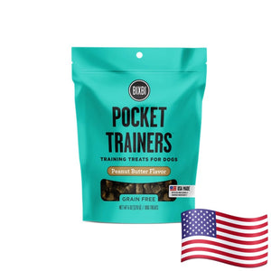 Bixbi Pet Pocket Trainers Peanut Butter Flavor Dog Treats