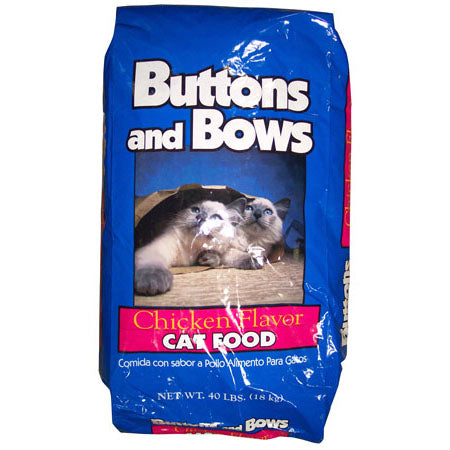 Buttons and Bows Chicken Flavor Dry Cat Food