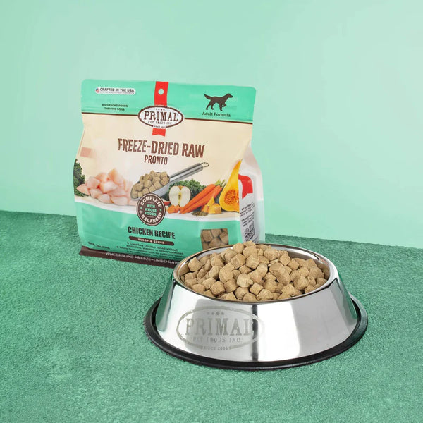 Primal Pronto Chicken Freeze Dried Dog Food