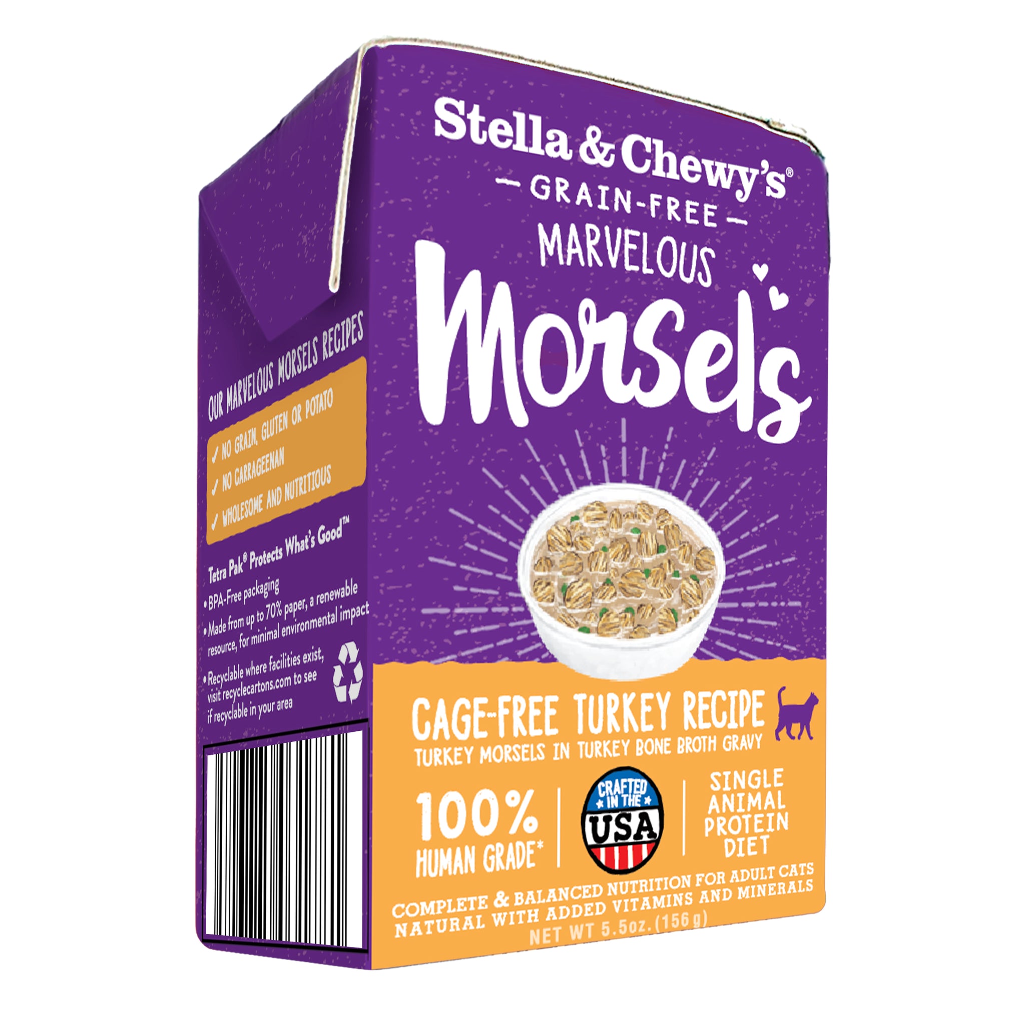 Stella & Chewy's Marvelous Morsels Cage-Free Turkey Recipe Dog Food