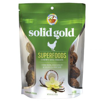 Solid Gold Superfoods Chewy Treats Chicken, Coconut & Vanilla Recipe