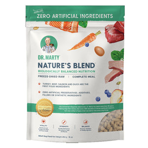 Dr. Marty Freeze Dried Nature's Blend Dog Food