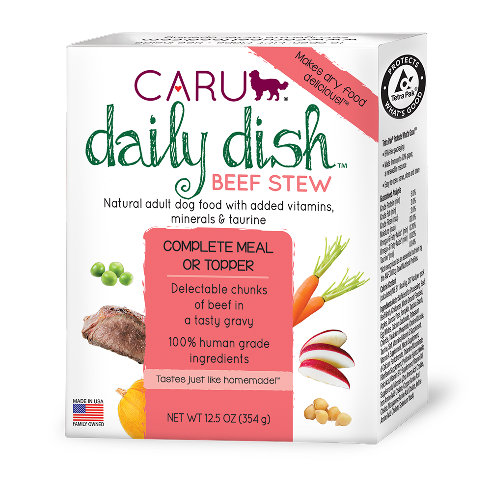 Caru Daily Dish Beef Stew for Dogs