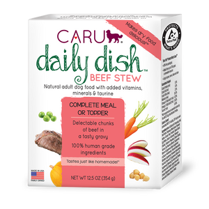 Caru Daily Dish Beef Stew for Dogs