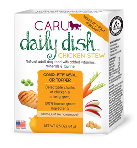 Caru Daily Dish Chicken Stew for Dogs