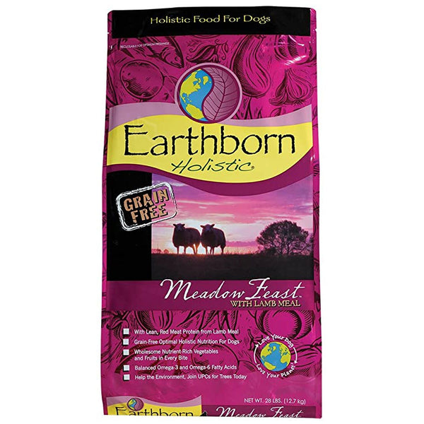 Earthborn Holistic Meadow Feast Grain Free Lamb Dry Dog Food