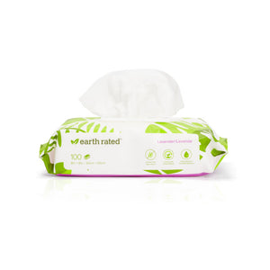 Earth Rated Lavender Grooming Wipes