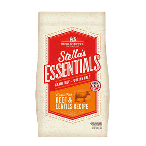 Stella & Chewy's Essentials Grain Free Beef & Lentils Dry Dog Food