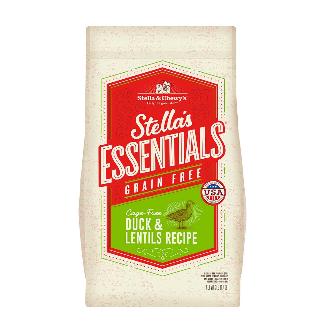 Stella & Chewy's Essentials Grain Free Duck & Lentils Dry Dog Food