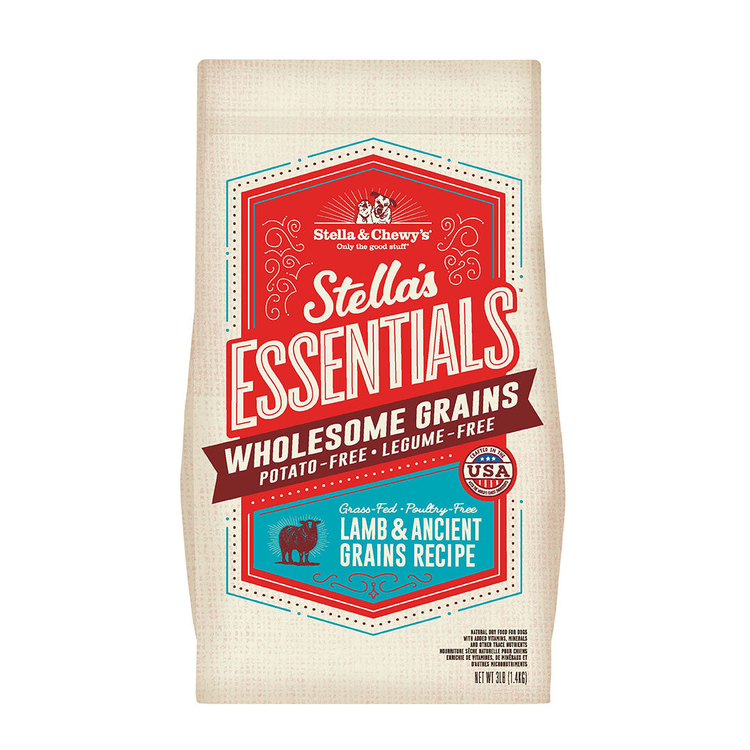 Stella & Chewy's Essentials Wholesome Grains Lamb & Ancient Grains Dry Dog Food