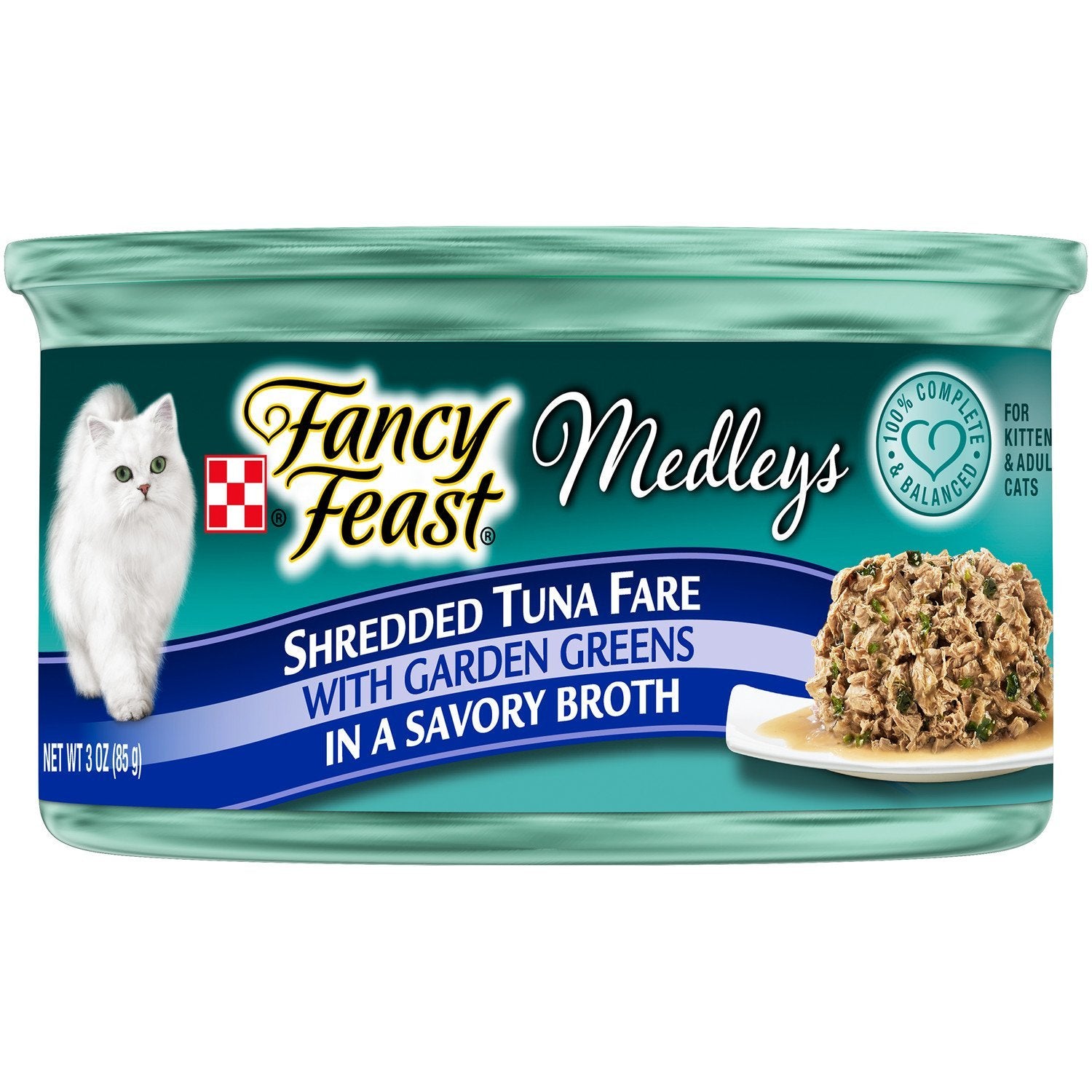 Fancy Feast Elegant Medleys Shredded Tuna Fare Wet Cat Food