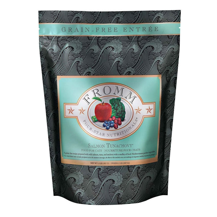 Fromm Four Star Grain Free Salmon Tunachovy Dry Cat Food
