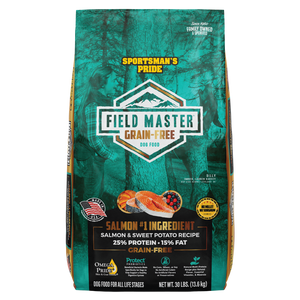 Field Master Grain Free Salmon & Sweet Potato Recipe Dry Dog Food