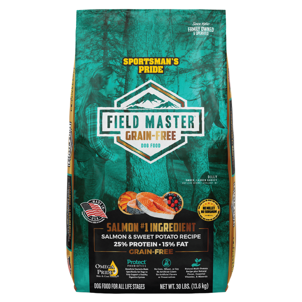 Field Master Grain Free Salmon & Sweet Potato Recipe Dry Dog Food