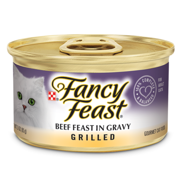 Fancy Feast Grilled Beef Feast in Gravy Wet Cat Food