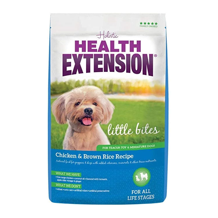 Health Extension Little Bites Chicken & Brown Rice - All Life Stages Dry Dog Food