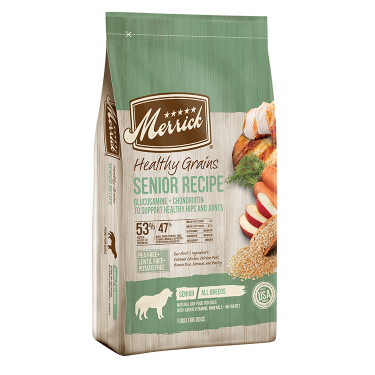 Merrick Classic Healthy Grains Senior Recipe with Ancient Grains Dry Dog Food