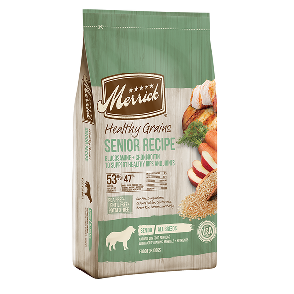Merrick Classic Healthy Grains Senior Recipe with Ancient Grains Dry D