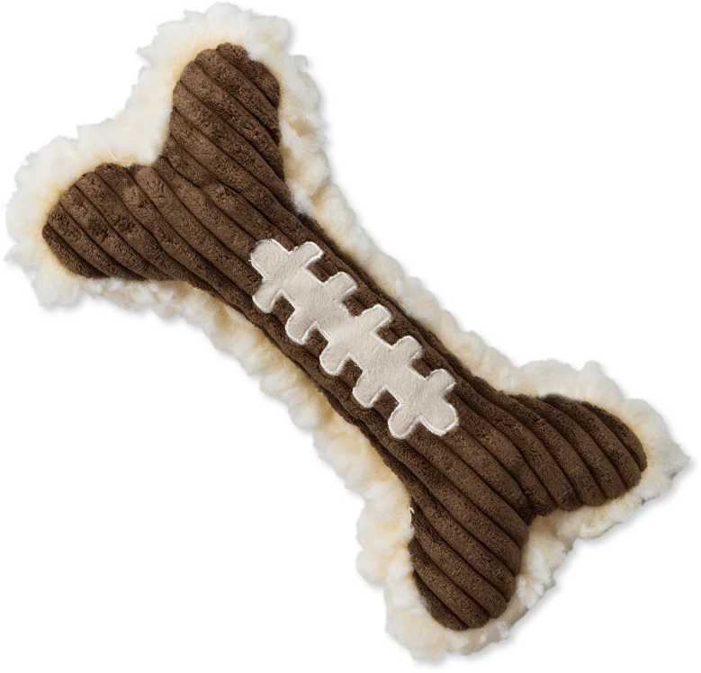 Huggle Hounds HuggleFleece® & Corduroy Pigskin Bone