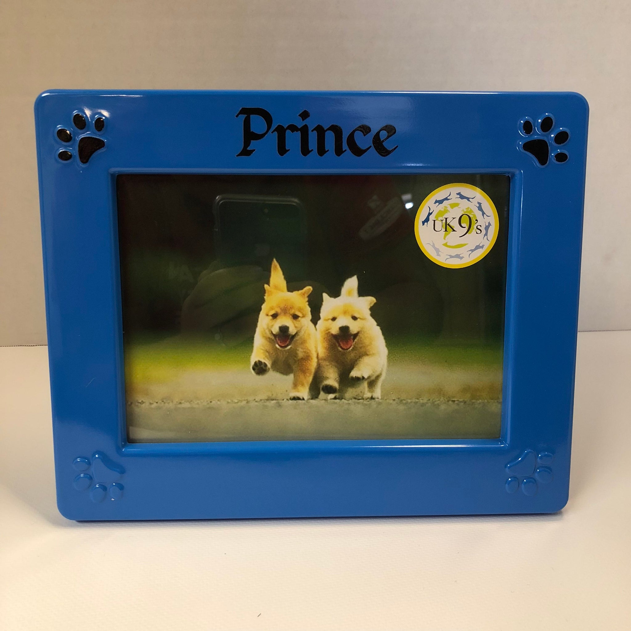 Melamine Rectangle Picture Frame 5"x7" Blue "Prince"