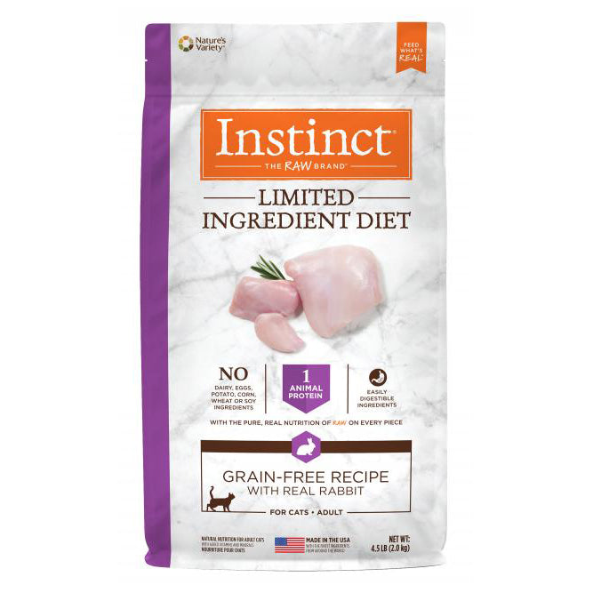 Nature's Variety Instinct LID Rabbit Dry Cat Food