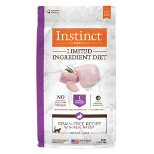 Nature's Variety Instinct LID Rabbit Dry Cat Food