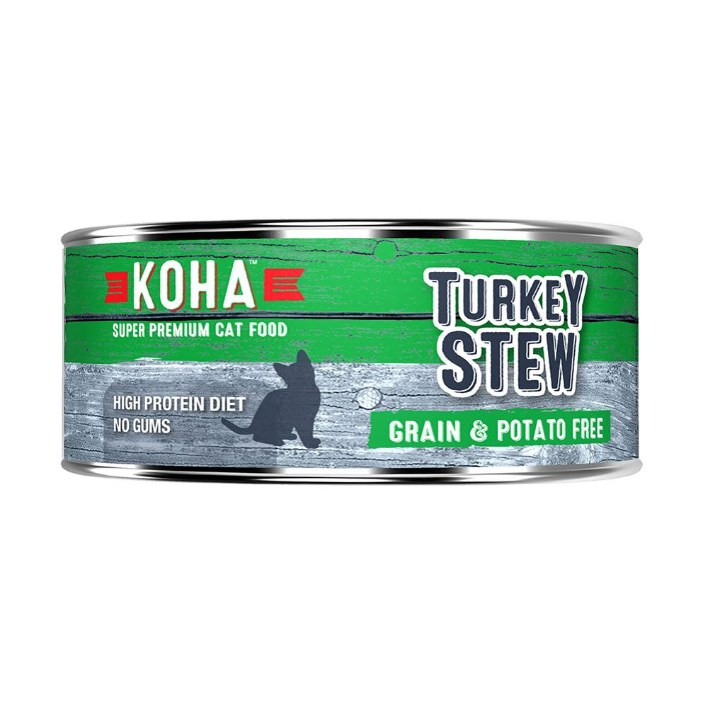 KOHA M.I. Grain-Free Turkey Stew Wet Cat Food
