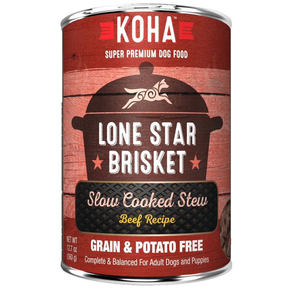KOHA Grain-Free Lone Star Brisket Wet Dog Food