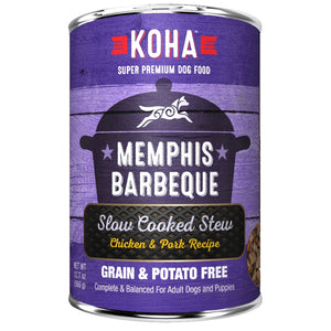 KOHA Grain-Free Memphis Barbeque Wet Dog Food