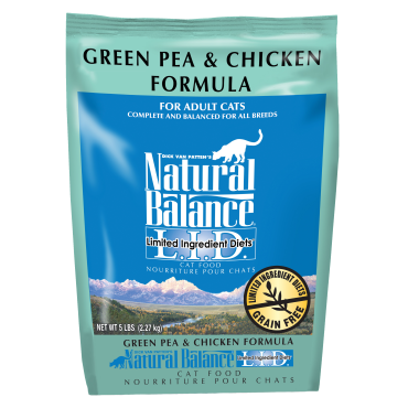 Natural Balance LID Green Pea & Chicken Dry Cat Food