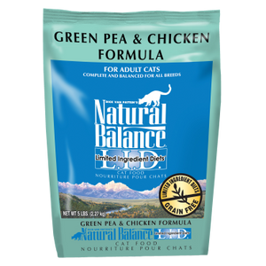Natural Balance LID Green Pea & Chicken Dry Cat Food