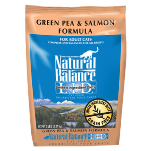 Natural Balance LID Green Pea & Salmon Dry Cat Food