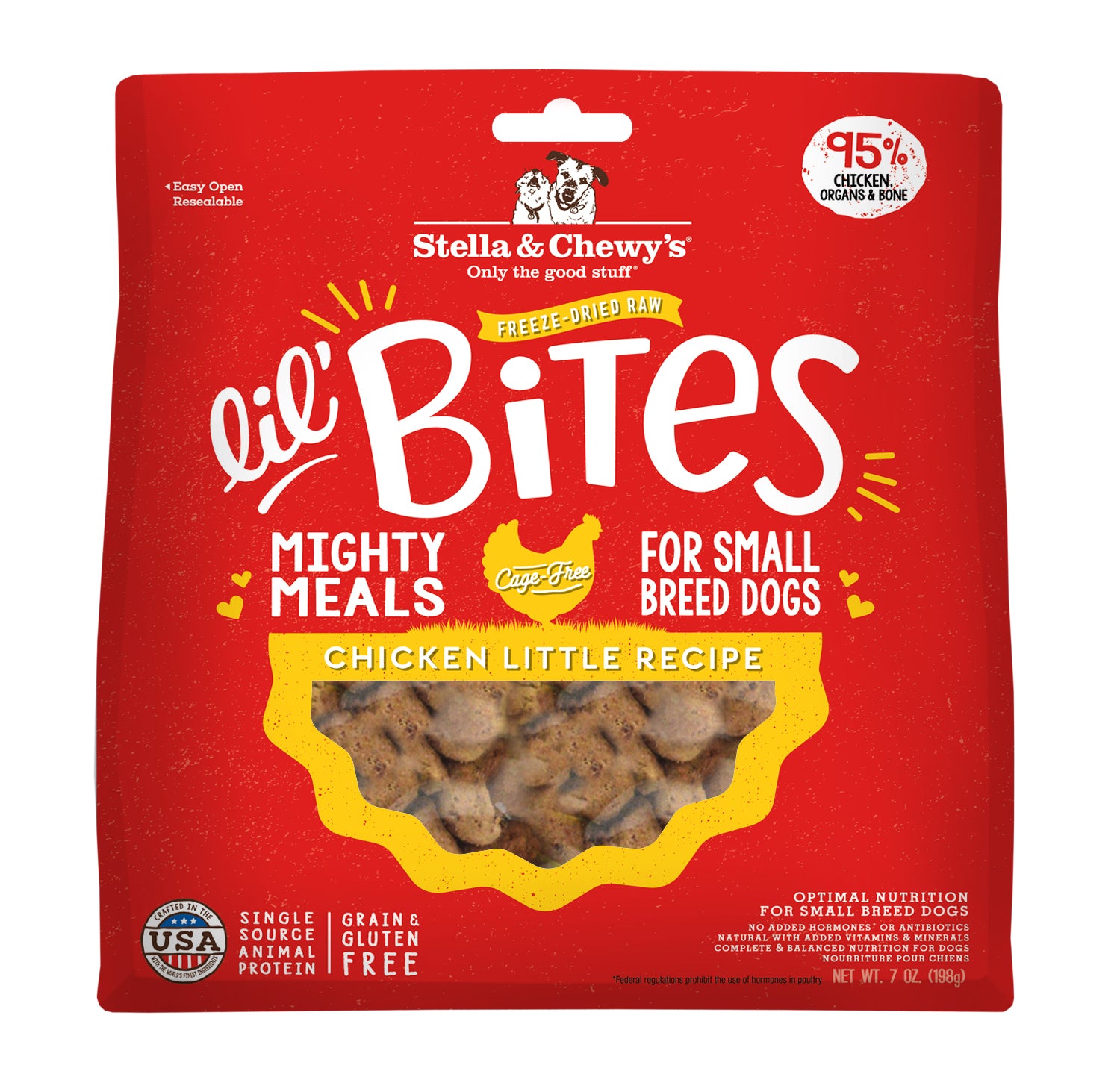 Stella & Chewy's Freeze Dried Lil Bites Chicken Little Dog Food