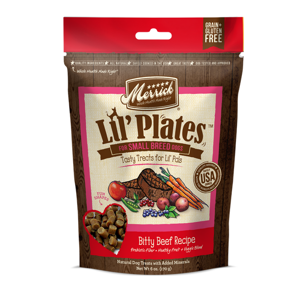 Merrick Lil Plates Treats Bitty Beef Recipe